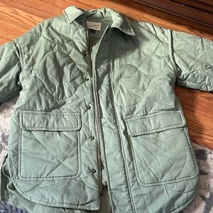 Women’s Green Quilted Jacket